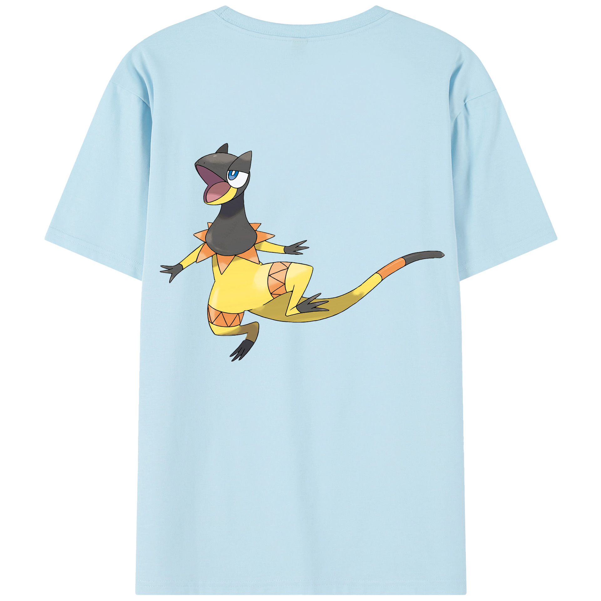 （画像用） ポケットモンスター Pokémon 綿100％半袖Tシャツ（背面プリント）